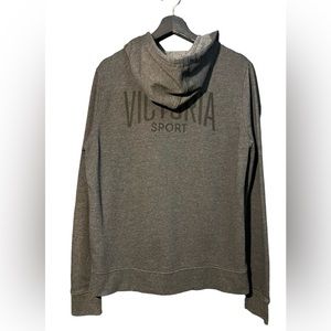 Victoria’s Secret Sport Full Zip Gray Lounge Workout Hoodie Jacket XL